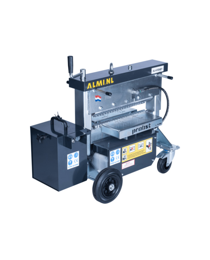 Gilotyna hydrauliczna PROBST AL-43/SH-21-V Probst - Dane techniczne:Ciezar: 150 kgWysokosc ciecia: 20-200 mmSzerokosc ciecia: 18 Gilotyna hydrauliczna PROBST AL-43/SH-21-V Probst - Dane techniczne:Ciezar: 150 kgWysokosc ciecia: 20-200 mmSzerokosc ciecia: 18