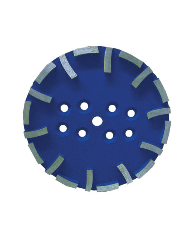 Norton Clipper grinding head GRD252 (soft, blue) Norton Clipper - Technical data:  Segments: 12x 10/10/40 mm 