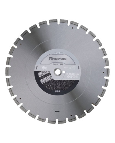Husqvarna Vari-Cut S85 diamond disc 500 mm Husqvarna Construction - Dane techniczne:: undefinedsrednica otworu w tarczy: 25.4 mm