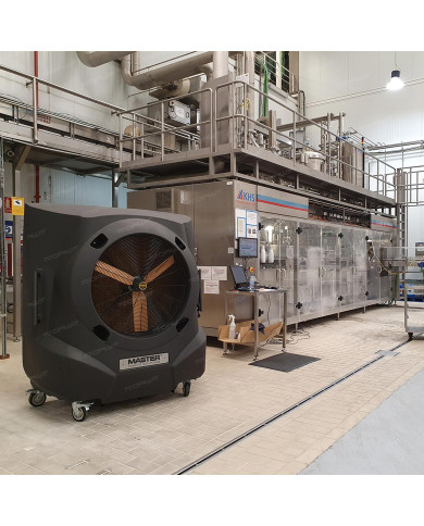 Climate Analyzer Master BC 341 Master Heaters -      Technical Data:       Tank capacity [ l ]: 200     Airflow [ m³/h ]: 30000 