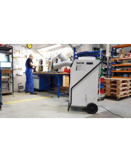 Klimatyzator przenośny Master ACD 137 Master Heaters - Dane techniczne:  Poziom hałasu [ dB(A) ]: 55 Przepływ powietrza [ m³/h ]