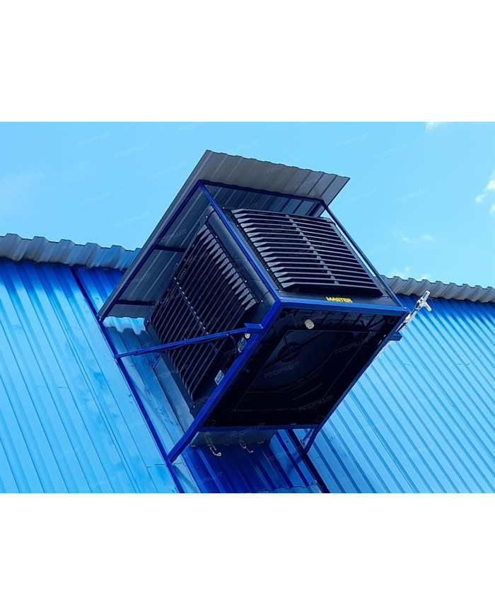 Klimatyzer stacjonarny MASTER BCM 511 Master Heaters - Dane techniczne:  Pojemność zbiornika [ l ]: 60 Przepływ powietrza [ m³/h