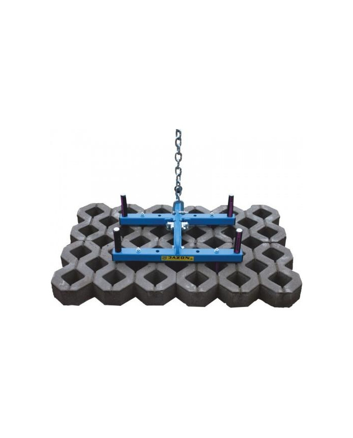 Závesný jumbo drapák JAZON CHJZ2 Jazon - Dane techniczne:: undefinedciezar: 10 kgnosnosc dopuszczalna: 150 kgrozstaw poprzeczny 