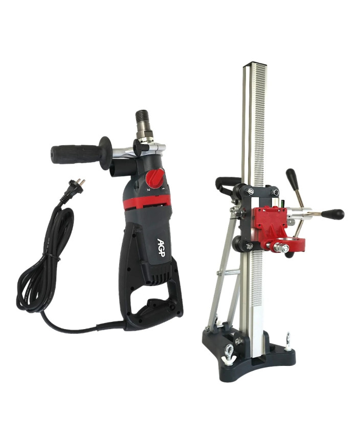 Complete drilling rig with micro-impact AGP DM52D with AS200 tripod AGP - Specifications:  Mounting: 1 ¼'' Voltage: 230 V / 50 H