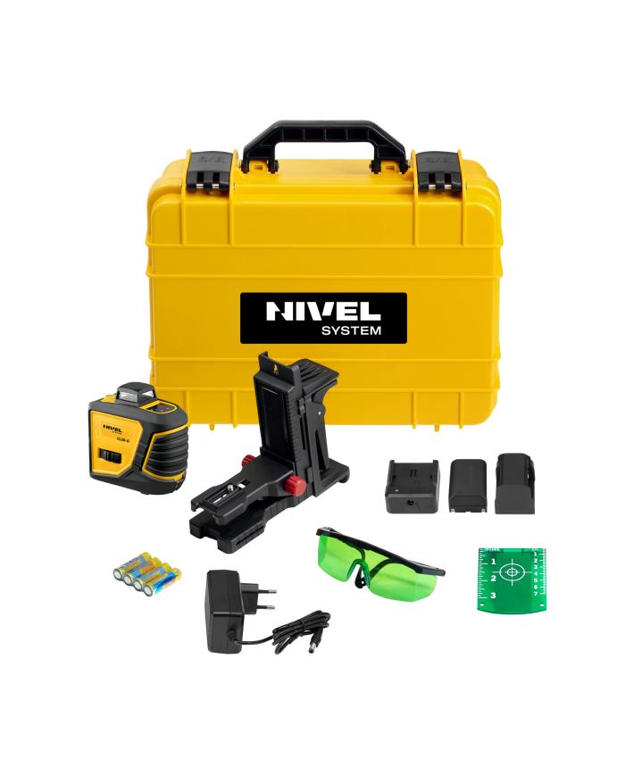 Stavebný laser Nivel System CL2D-G Nivel System - Technické údaje:   Rozsahpracovných teplôt:Značka: Nivel System   - 10°C až +5