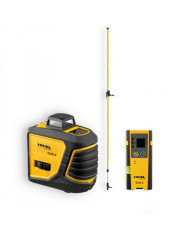 Laser budowlany Nivel System CL2D-G - ZESTAW   tyczka rozporowa LP-33   czujnik CLS-3 Nivel System - Dane techniczne:  Marka: Ni Laser budowlany Nivel System CL2D-G - ZESTAW   tyczka rozporowa LP-33   czujnik CLS-3 Nivel System - Dane techniczne:  Marka: Ni