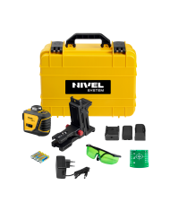 Stavebný laser Nivel System CL3D-G Nivel System - Technické údaje:  R ozmery: 150 x 65 x 160 mm Hmotnosť: 700 g Značka: Nivel Sy
