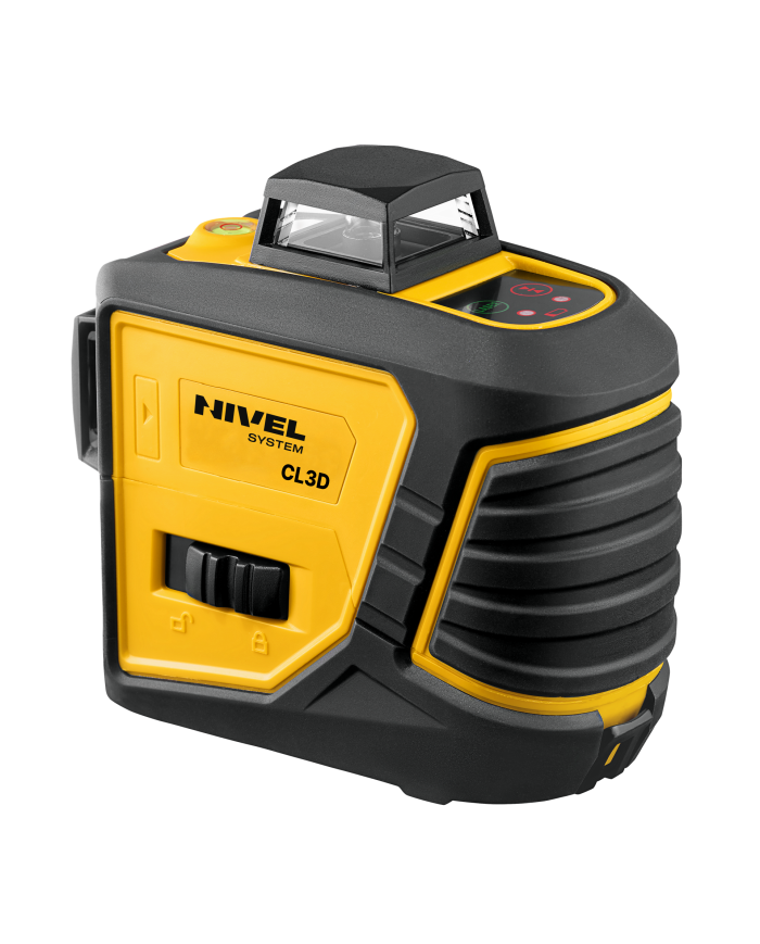 Nivel System CL3D construction laser Nivel System - Technical data:  Dimensions: 150 x 65 x 160 mm Weight: 700 g Brand: Nivel Sy