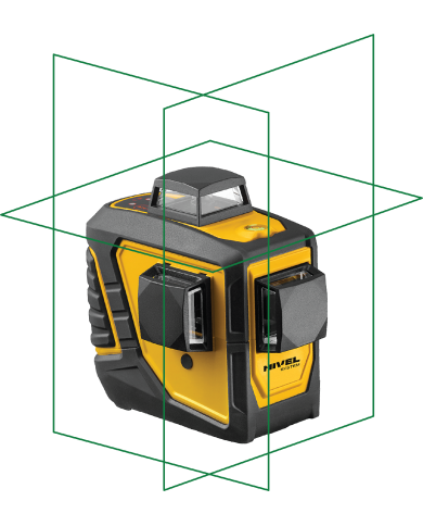 Nivel System CL3D-G construction laser Nivel System - Technical data:  Dimensions: 150 x 65 x 160 mm Weight: 700 g Brand: Nivel 