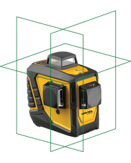 Nivel System CL3D-G construction laser Nivel System - Technical data:  Dimensions: 150 x 65 x 160 mm Weight: 700 g Brand: Nivel 