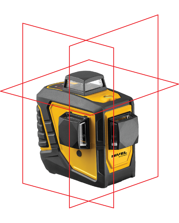 Stavebný laser Nivel System CL3D Nivel System - Technické údaje:     Rozmery: 150 x 65 x 160 mmHmotnosť: 700 gZnačka: Nivel Syst