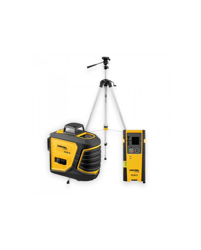 Konštrukčný laser Nivel System CL3D-G - KIT statív SJJ-M1 EX senzor CLS-3 Nivel System - Technické údaje:   Rozsahpracovných tep