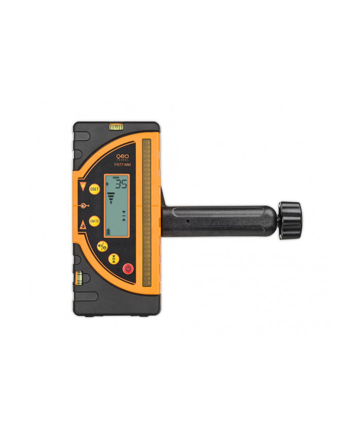 Cyfrowy detektor FR 77-MM do laserów obrotowych (czerwonych i zielonych)  - Dane techniczne:: undefinedciezar: 0.54 kgzasilanie  Cyfrowy detektor FR 77-MM do laserów obrotowych (czerwonych i zielonych)  - Dane techniczne:: undefinedciezar: 0.54 kgzasilanie