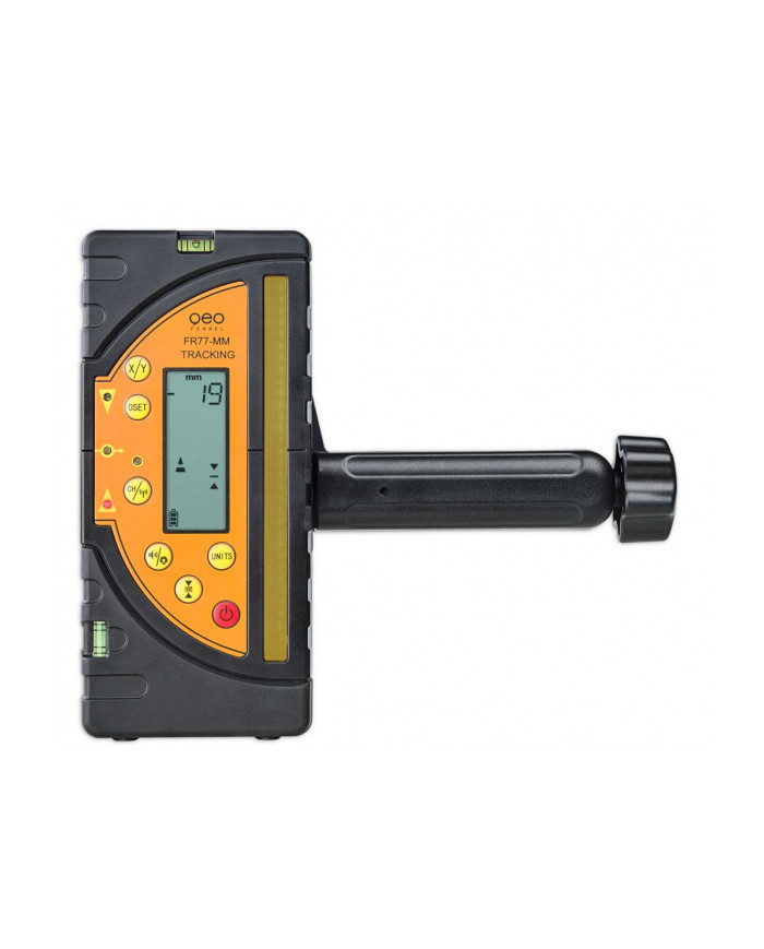 Cyfrowy detektor FR 77-MM TRACKING do laserów obrotowych (RED   GREEN)  - Dane techniczne:: undefinedwymiary: 17 x 3.2 x 7.7 cmc Cyfrowy detektor FR 77-MM TRACKING do laserów obrotowych (RED   GREEN)  - Dane techniczne:: undefinedwymiary: 17 x 3.2 x 7.7 cmc