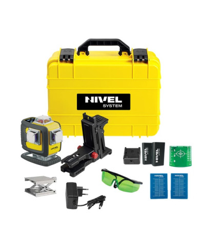 Nivel System CL4D-B construction laser Nivel System - Technical data:  Dimensions: 125 x 75 x 140 mm Weight: 900 g Brand: Nivel 