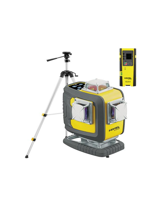 ZESTAW Laser krzyżowy Nivel System CL4D-B + statyw SJJ-M1 EX + czujnik CLS-4 Nivel System - Dane techniczne:  Marka: Nivel Syste