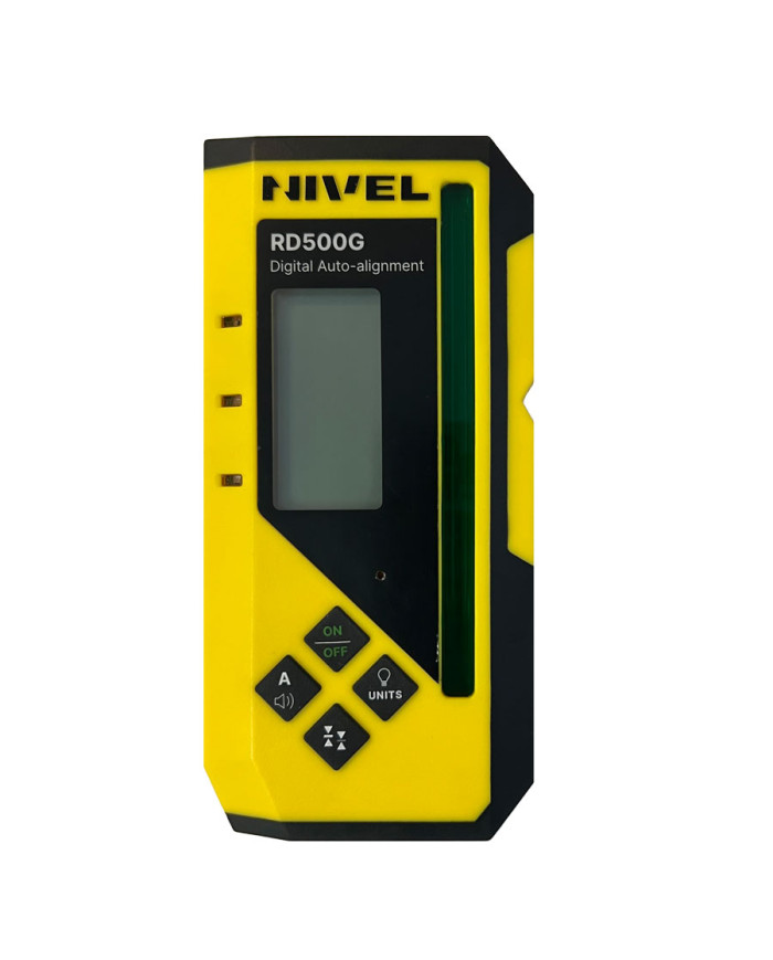 Czujnik laserowy Nivel System RD500G DIGITAL z autowpasowaniem Nivel System -      Dane techniczne:       Funkcja autowpasowania Czujnik laserowy Nivel System RD500G DIGITAL z autowpasowaniem Nivel System -      Dane techniczne:       Funkcja autowpasowania