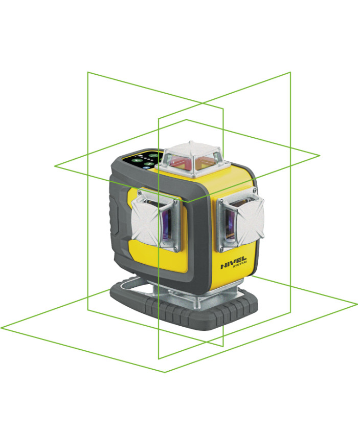 Nivel System CL4D-G construction laser Nivel System - Technical data:  Dimensions: 125 x 75 x 140 mm Weight: 900 g Brand: Nivel 