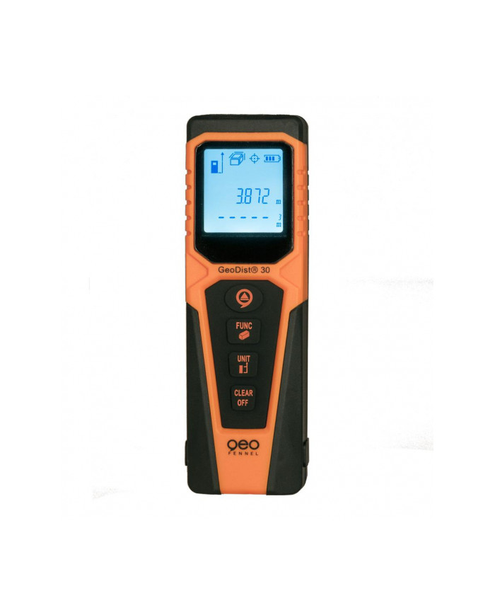 Dalmierz laserowy geo-FENNEL GeoDist 30 Geo-FENNEL - Dane techniczne:Marka: Geo fennelDokladnosc instrumentu: ± 2.0 mmMaksymalna