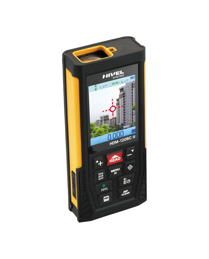 Rangefinder with red beam Nivel System HDM-120BC Nivel System - Specifications:  Pythagoras function: yes Brand: Nivel System Ti