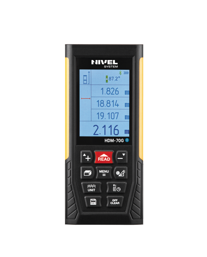 Rangefinder with green beam Nivel System HDM-70G Nivel System - Specifications:  Pythagoras function: yes Brand: Nivel System Ti