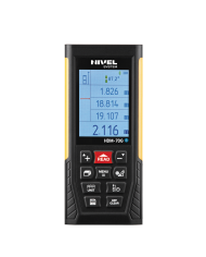 Dalmierz z zieloną wiązką Nivel System HDM-70G Nivel System - Dane techniczne:  Funkcja Pitagorasa: tak Marka: Nivel System Zakr
