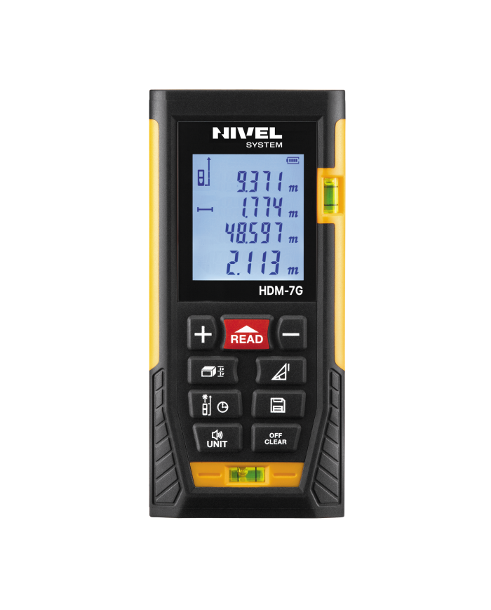 Rangefinder with a green beam Nivel System HDM-7G Nivel System - Technical data:  Pythagoras function: yes Brand: Nivel System T