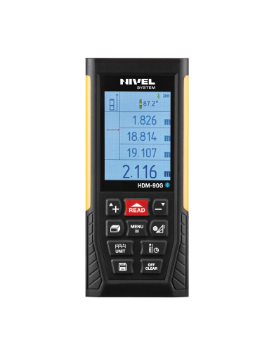 Rangefinder with green beam Nivel System HDM-90G Nivel System - Specifications:  Pythagoras function: yes Brand: Nivel System Ti