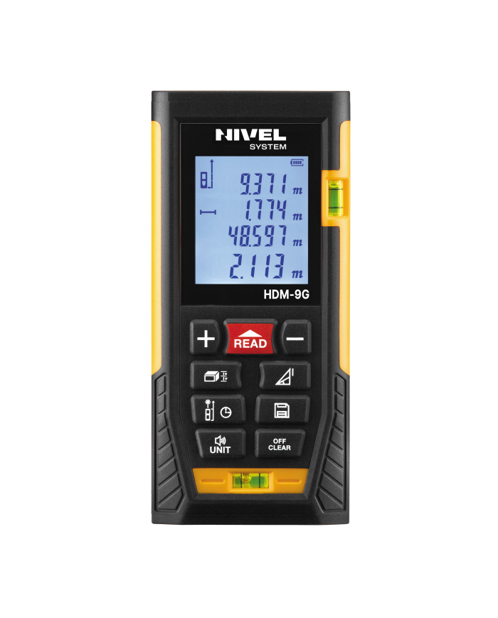 Rangefinder with green beam Nivel System HDM-9G Nivel System - Technical data:  Pythagoras function: yes Brand: Nivel System Til