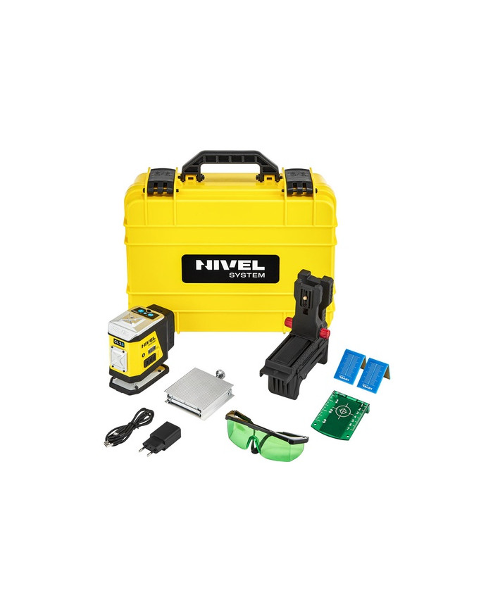 Modrý krížový laser Nivel System CL1B Nivel System - Technické údaje:     Rozmery: 130 x 72 x 133 mmHmotnosť: 830 gZnačka: Nivel Modrý krížový laser Nivel System CL1B Nivel System - Technické údaje:     Rozmery: 130 x 72 x 133 mmHmotnosť: 830 gZnačka: Nivel