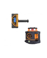 Niwelator laserowy rotacyjny geo-FENNEL FL 300HV-G EasyGRADE samopoziomujący Geo-FENNEL - Dane techniczne:Wymiary: 33 x 42 x 21C