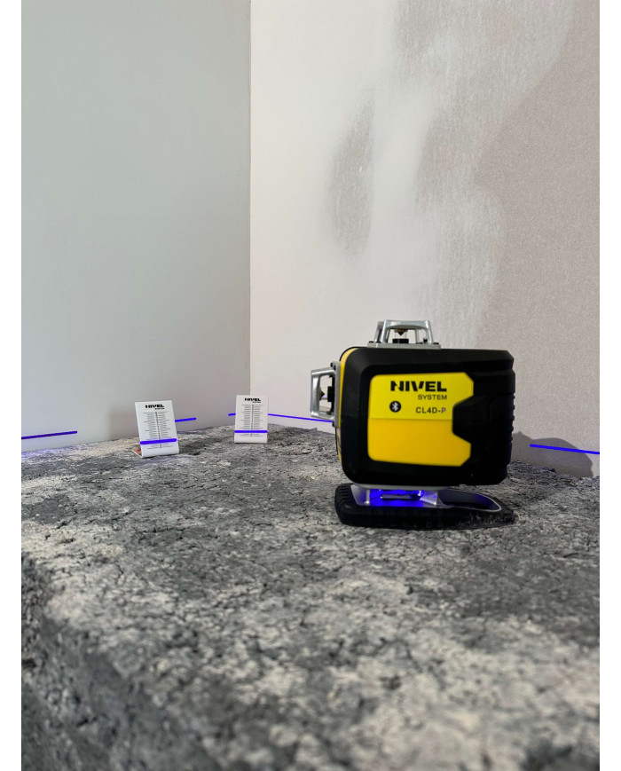 Nivel System CL4D-P purple cross line laser Nivel System - Technical data:  Dimensions: 125 x 75 x 140 mm Weight: 900 g Brand: N Nivel System CL4D-P purple cross line laser Nivel System - Technical data:  Dimensions: 125 x 75 x 140 mm Weight: 900 g Brand: N