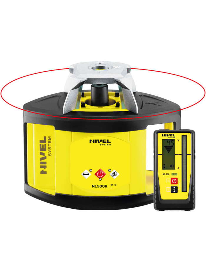 Niwelator laserowy rotacyjny Nivel System NL500R DIGITAL Nivel System - Dane techniczne:  Marka: Nivel System Zakres temperatur 