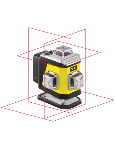 Nivel System CL4R red cross line laser Nivel System - Technical data:  Dimensions: 148 x 90 x 151 mm Weight: 920 g Brand: Nivel 