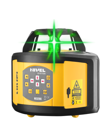 Nivel System NL520G self-leveling rotary laser leveler Nivel System - Technical data:  Brand: Nivel System Operating temperature Nivel System NL520G self-leveling rotary laser leveler Nivel System - Technical data:  Brand: Nivel System Operating temperature