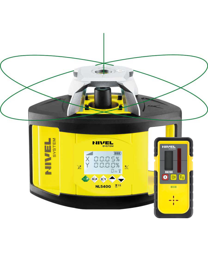 Nivel System NL540G self-levelling rotary laser leveler Nivel System - Technical data:  Brand: Nivel System Operating temperatur Nivel System NL540G self-levelling rotary laser leveler Nivel System - Technical data:  Brand: Nivel System Operating temperatur