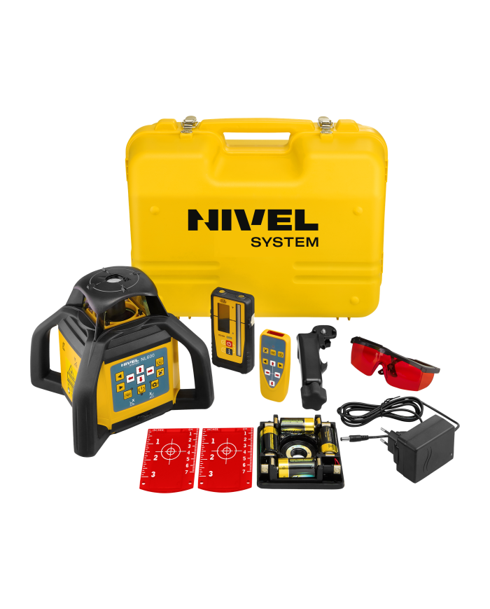 Nivel System NL600 DIGITAL self-levelling rotating laser level Nivel System - Technical data:  Brand: Nivel System Operating tem Nivel System NL600 DIGITAL self-levelling rotating laser level Nivel System - Technical data:  Brand: Nivel System Operating tem