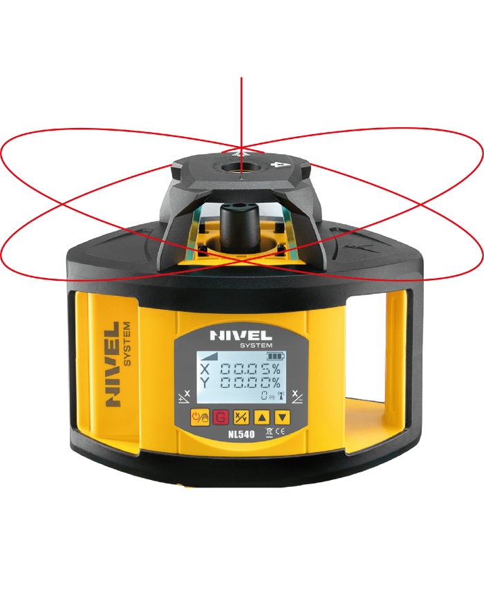 Nivel System NL540 self-levelling rotary laser leveler Nivel System - Technical data:  Brand: Nivel System Operating temperature Nivel System NL540 self-levelling rotary laser leveler Nivel System - Technical data:  Brand: Nivel System Operating temperature