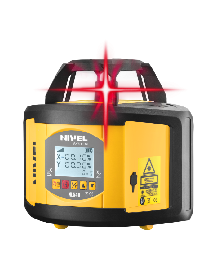 Nivel System NL540 self-levelling rotary laser leveler Nivel System - Technical data:  Brand: Nivel System Operating temperature Nivel System NL540 self-levelling rotary laser leveler Nivel System - Technical data:  Brand: Nivel System Operating temperature