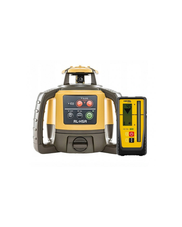 Niwelator laserowy rotacyjny Topcon RL-H5A DIGITAL samopoziomujący  - Dane techniczne:Wymiary: 211 x 172 x 205 mmCiezar: 2.5 kgZ Niwelator laserowy rotacyjny Topcon RL-H5A DIGITAL samopoziomujący  - Dane techniczne:Wymiary: 211 x 172 x 205 mmCiezar: 2.5 kgZ