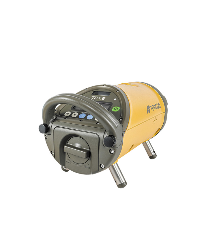 Laser rurowy kanalizacyjny Topcon TP-L6B  - Dane techniczne:Wymiary: 125 x 250 mmCiezar: 3 kgZasilanie: AkumulatorkiZakres tempe