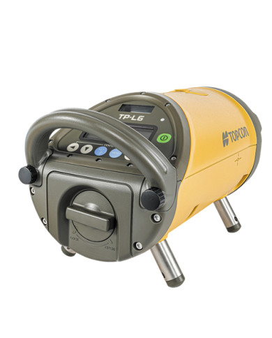 Topcon TP-L6G sewer pipe laser  - Dane techniczne:: undefinedwymiary: 125 x 250 mmciezar: 3 kgzasilanie: akumulatorki