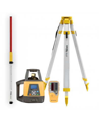 Topcon RL-200 2S laser leveler - KIT Staff LS-24 tripod SJJ1  - 