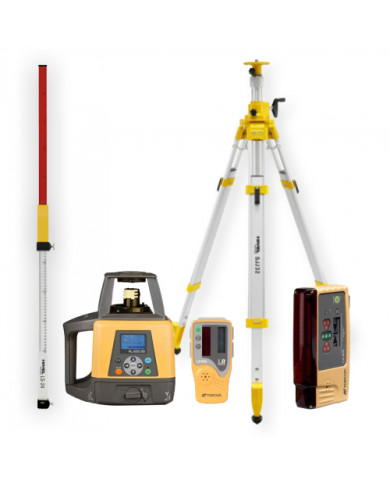Topcon RL-200 2S laser leveler - KIT Staff LS-24 Tripod SJJ32 Sensor LS-B10  - Dane techniczne:: undefinedwymiary: 253 x 218 x 1