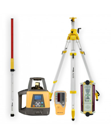 Topcon RL-200 2S laser leveler - KIT LS-24 staff SJJ32 tripod LS-B110 sensor  - 
