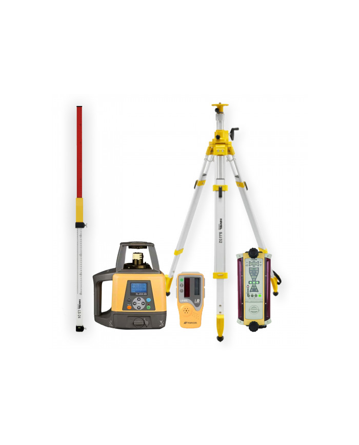 Niwelator laserowy Topcon RL-200 2S - ZESTAW   łata LS-24   statyw SJJ32   czujnik LS-B110  - 