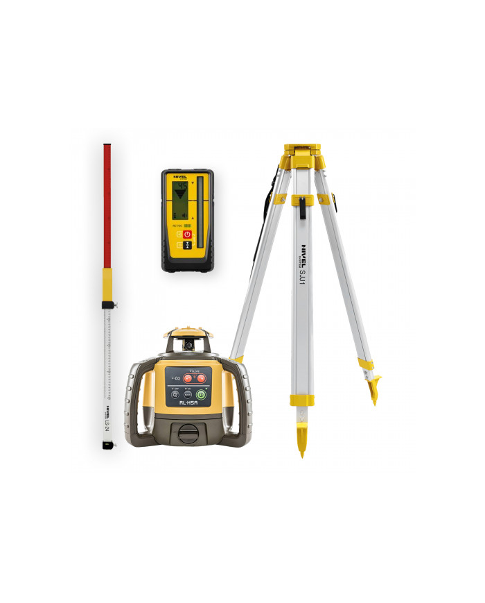 Niwelator laserowy Topcon RL-H5A DIGITAL - ZESTAW   LS-24   statyw SJJ1  -  Niwelator laserowy Topcon RL-H5A DIGITAL - ZESTAW   LS-24   statyw SJJ1  -