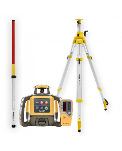 Topcon RL-H5A laser leveler - KIT Staff LS-24 tripod SJJ32  - 