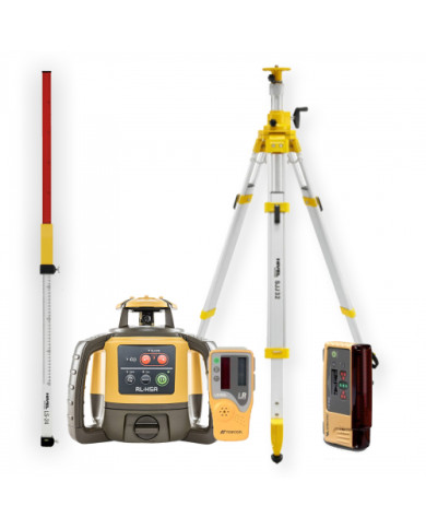 Topcon RL-H5A laser leveler - KIT Staff LS-24 Tripod SJJ32 Sensor LS-B10  - Dane techniczne:: undefinedwymiary: 211 x 172 x 205 
