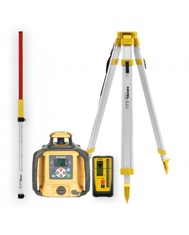 Topcon RL-SV2S DIGITAL laser leveler - KIT Staff LS-24 Tripod SJJ1  - 